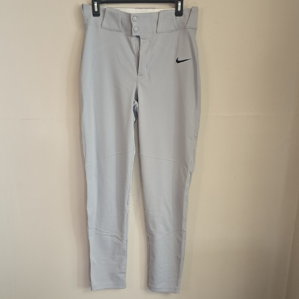 Nike Men's Light Gray Baseball Pants